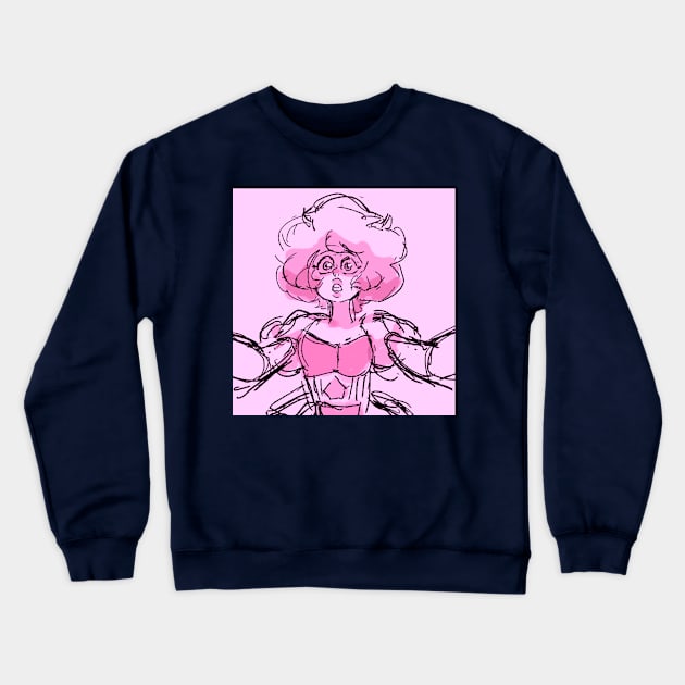 Pink Diamond Home Video Crewneck Sweatshirt by Rabbott